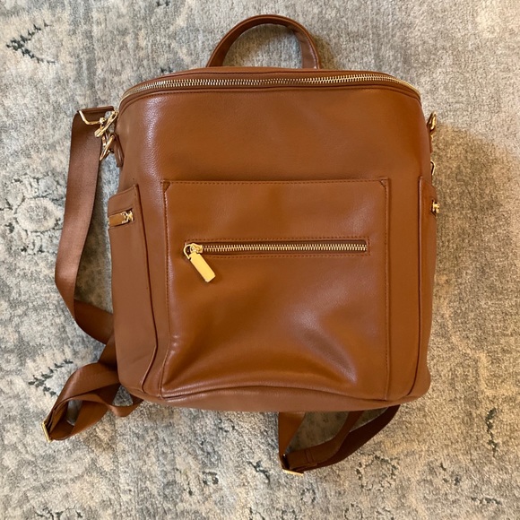 Ann Taylor Loft Knee Length Cognac Sequin Skirt - Picture 6 of 6